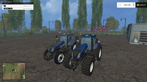 New Holland T8.420 Blue Power 3