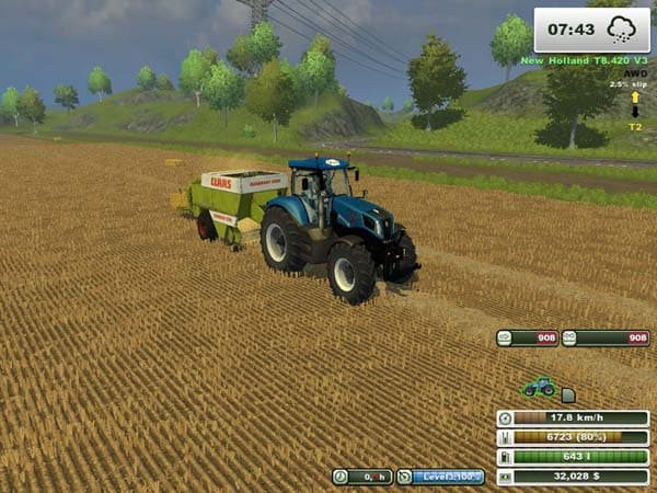 New Holland T8 420 MR [MP]
