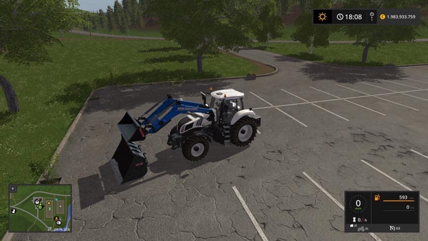 New Holland T8 Tuning [MP] 2