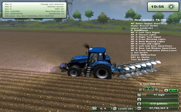 New Holland T8.390 Version 2.0 2
