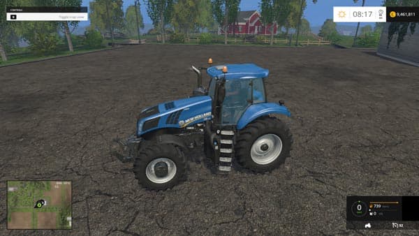 New Holland T8.435 Wheels [MP] 5