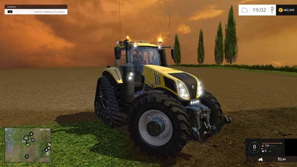 New Holland T8345 600EVO