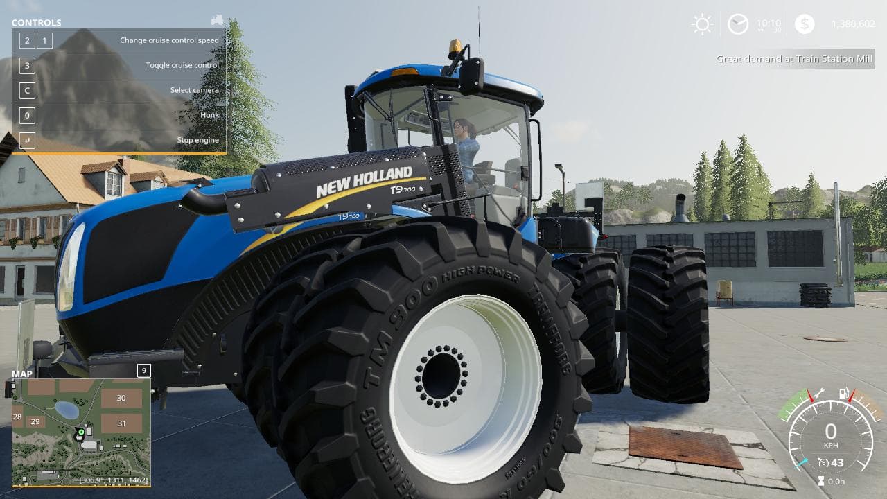 New Holland T9 Improved - Fixed