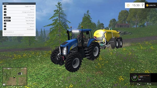 New Holland TG285