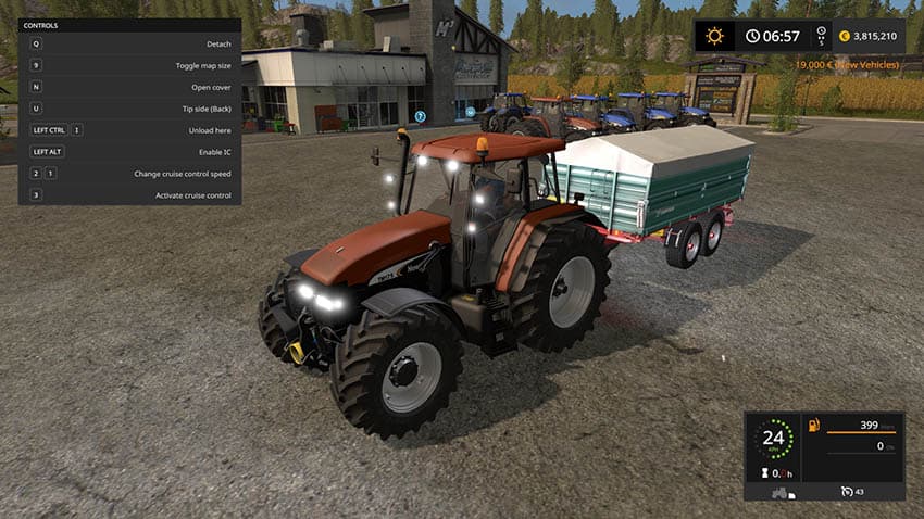 New Holland TM 175/190 MR Edition