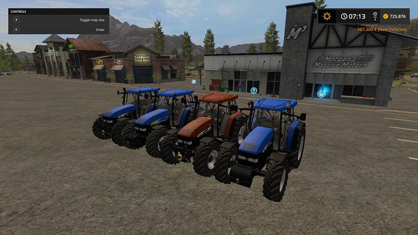 New Holland TM Series (175/190) 3