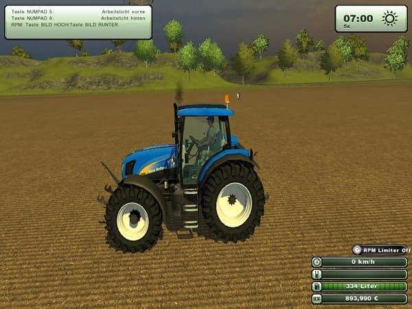 New Holland TS135