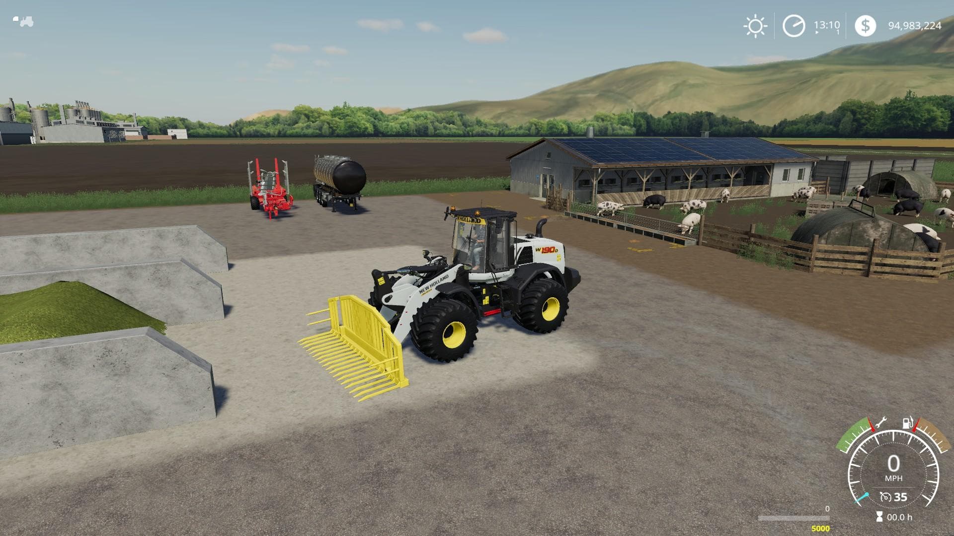 New Holland W190