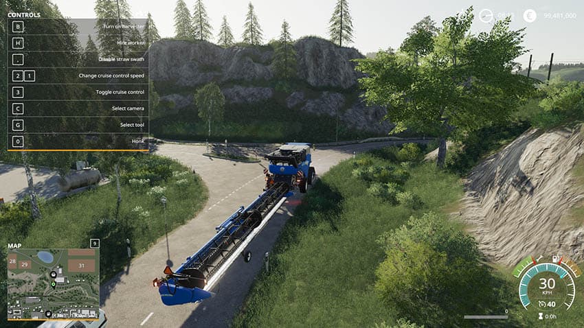 New Holland cr1090 &amp; superflex 45ft 2