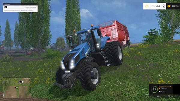 New Holland T 8.275 Twin Wheels