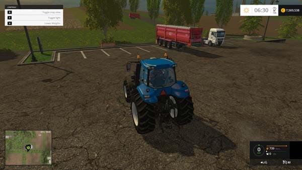 New Holland T8.435 + NH Weight 3