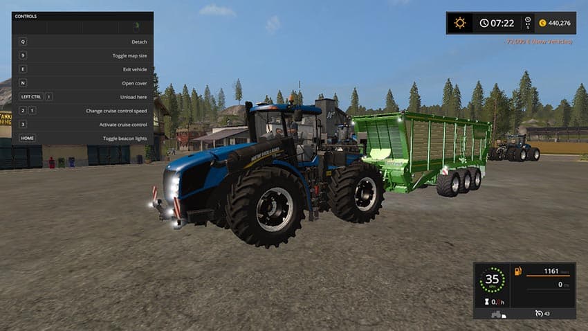 New holland T9 with drilling tires [MP]