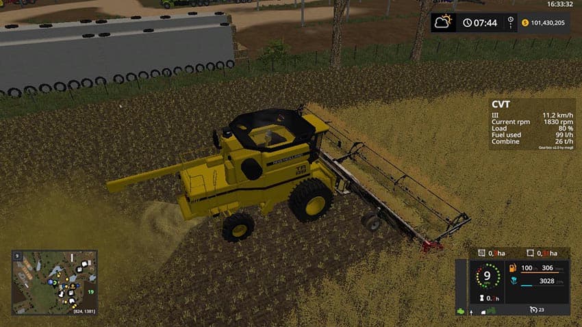 New holland tr98