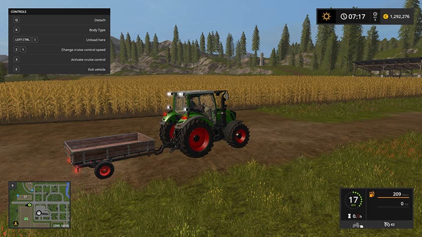 OSK single axle trailer [MP]