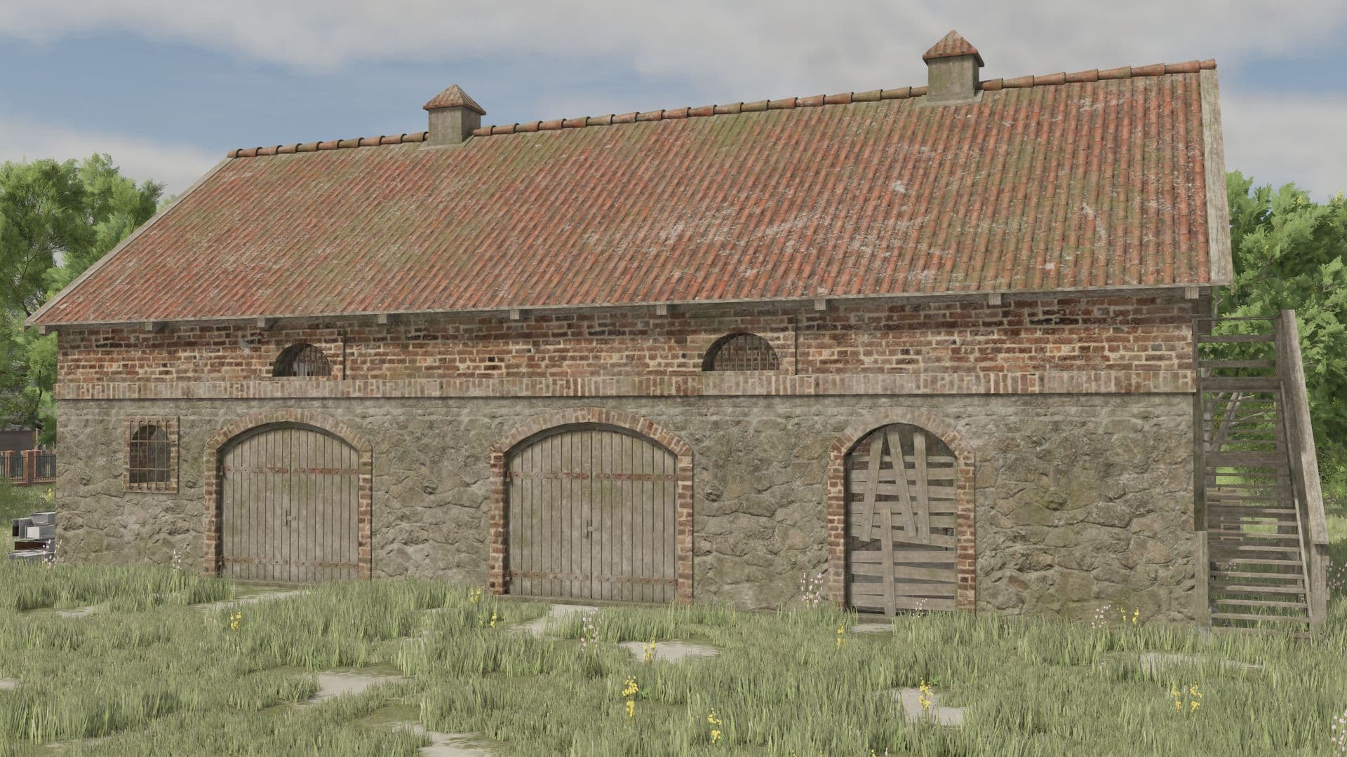 Old German Barn