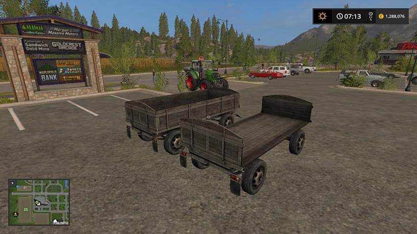 Old Lizard graintrailer