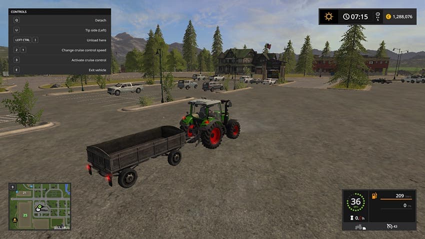 Old Lizard graintrailer 2