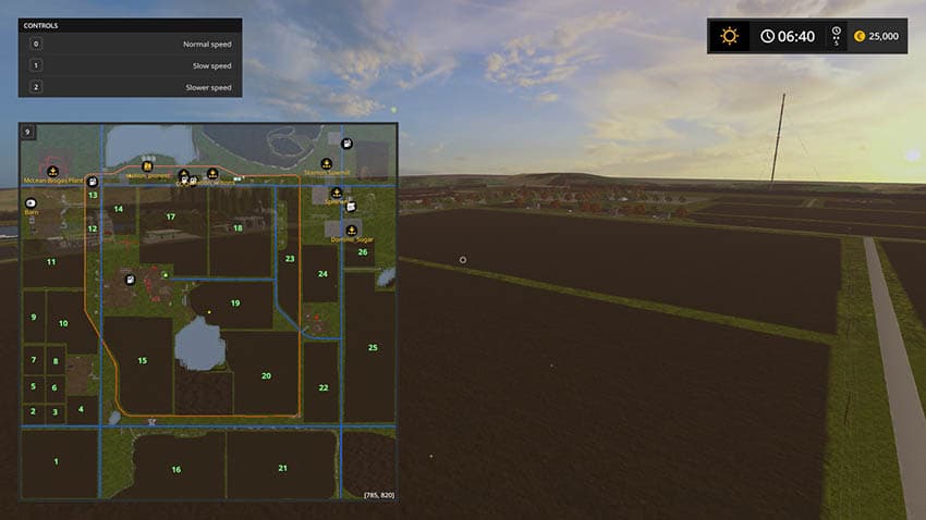 Old MILLS FARMS MAP 4