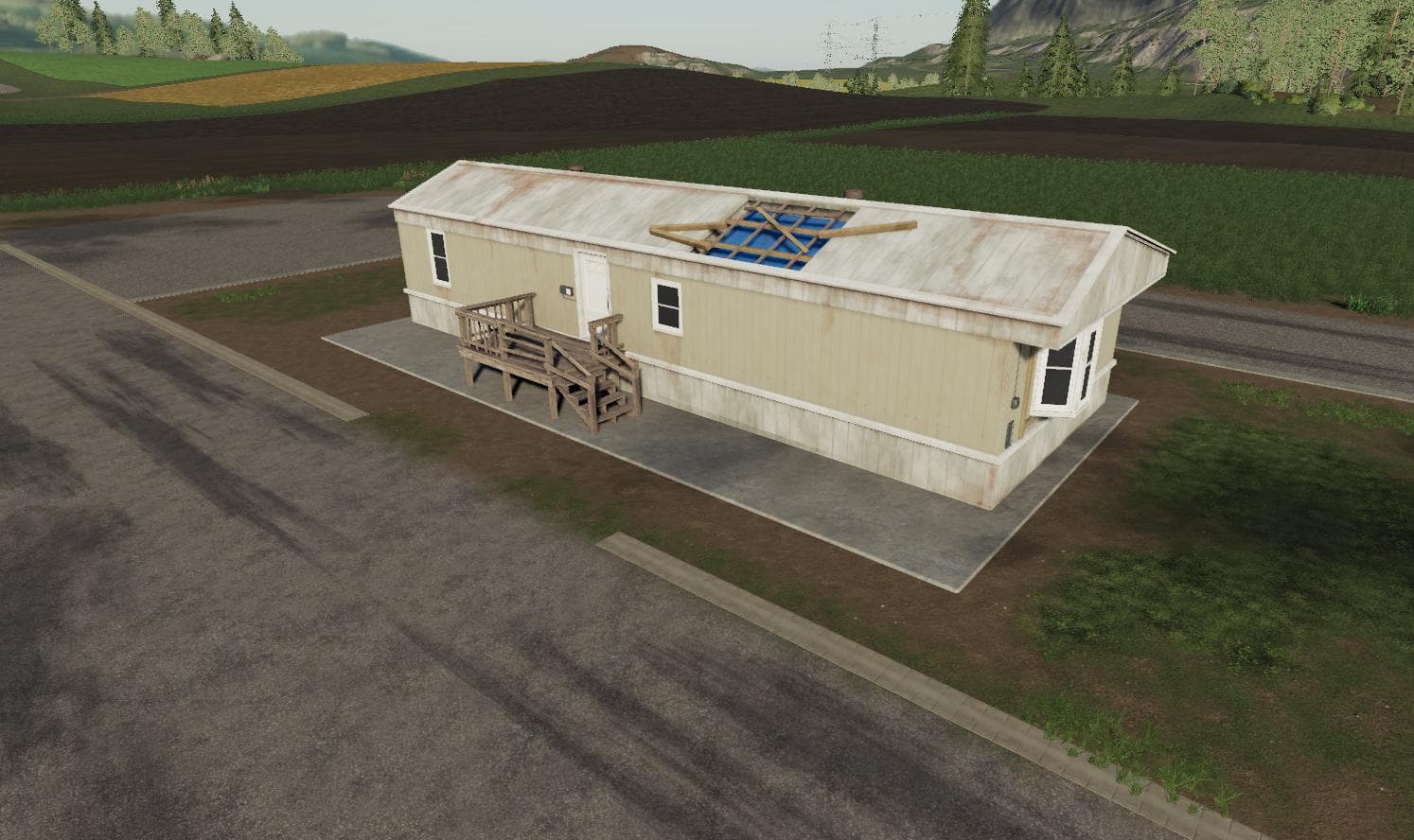 Old Trailer Home