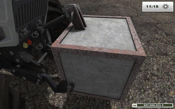 Old homemade concrete weight [MP] 2