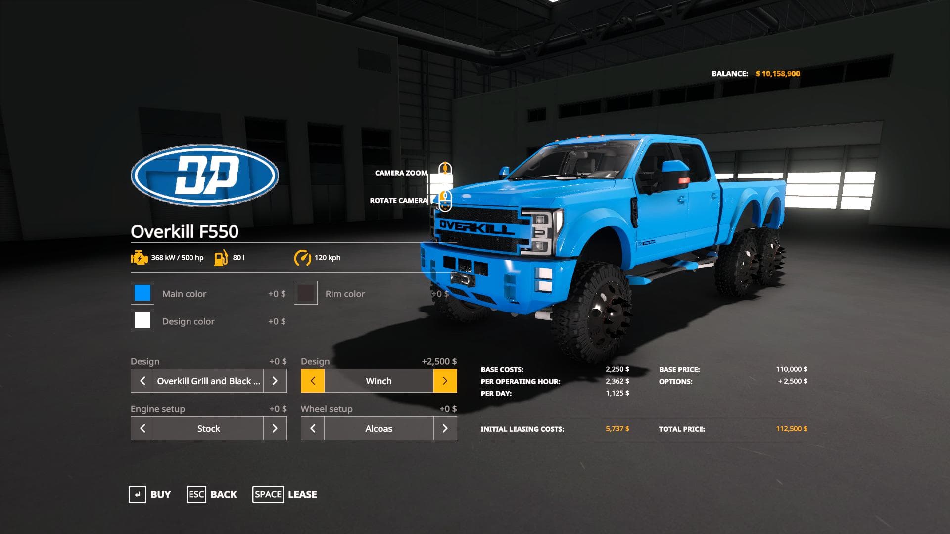 Overkill F550
