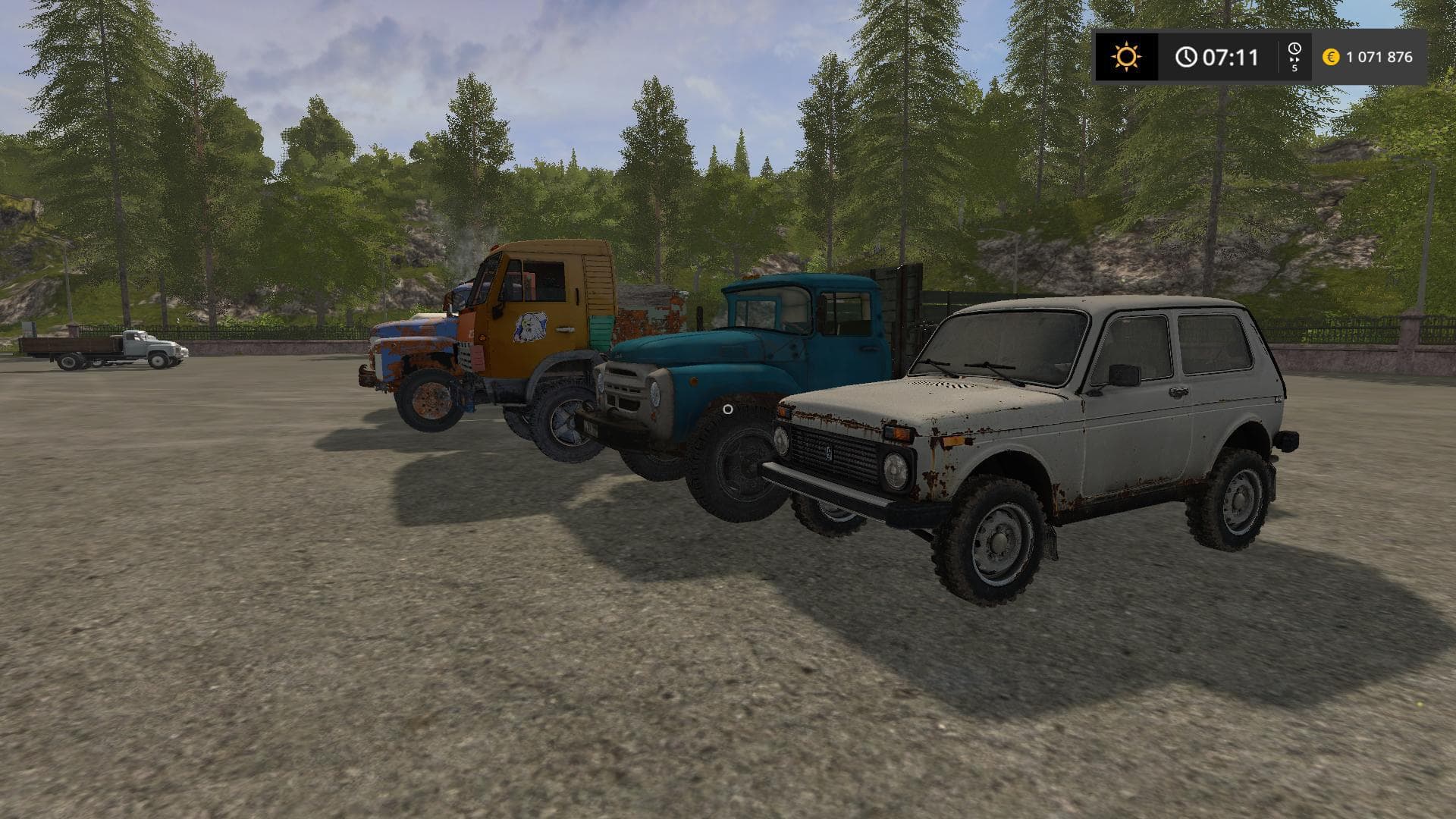 PACK OF KILLED EQUIPMENT
