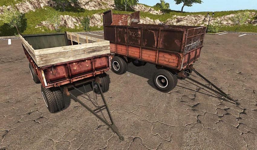 PTS 6 Silos Trailer