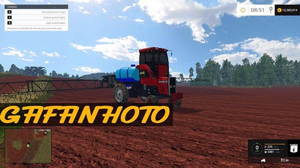 PULVERIZADOR GAFANHOTO