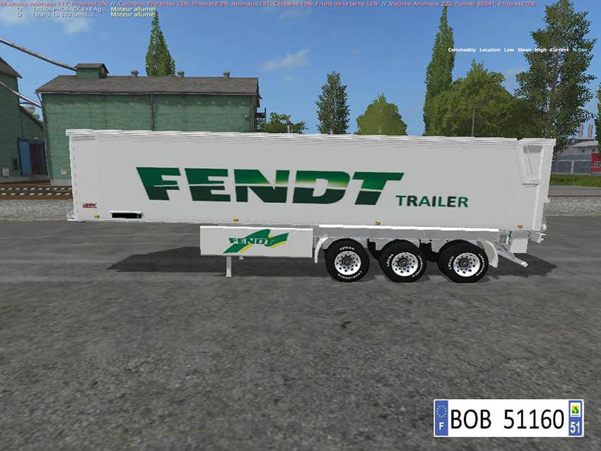Pack 2 Trailers Fendt 4 in 2 2