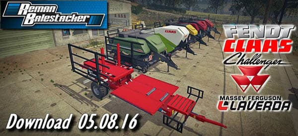 Pack Balestacker and baler attacher [MP] 3