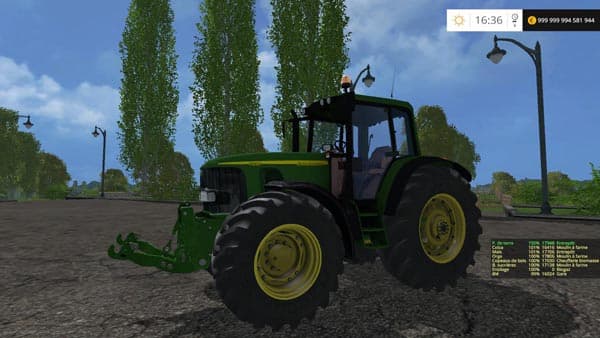 Pack John Deere 6820 6930 2