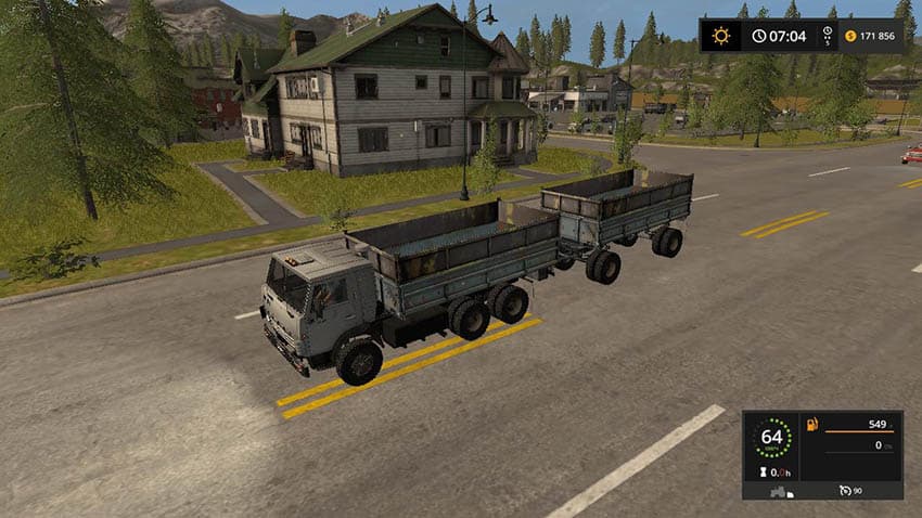 KamAZ 5320 and GKB 8551 [MP] 3