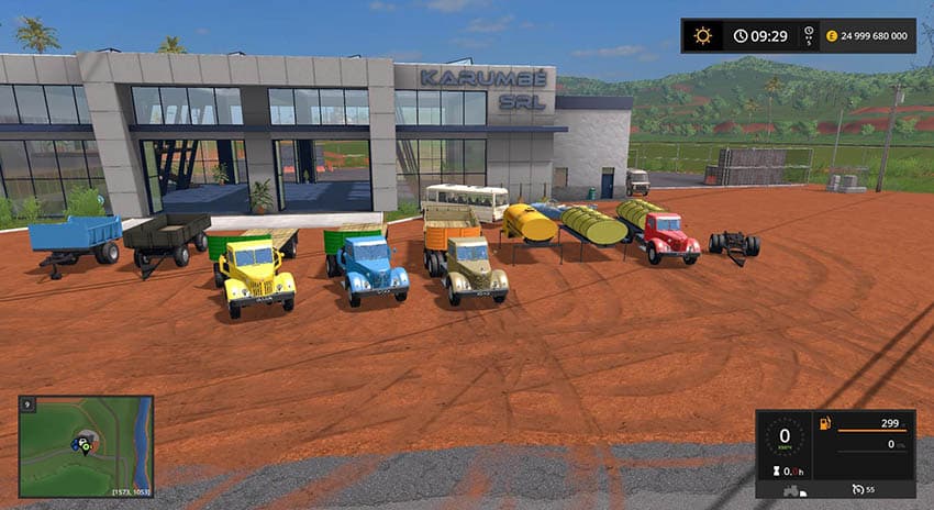 Pack MAZ / YAAZ 200 + Trailers 2