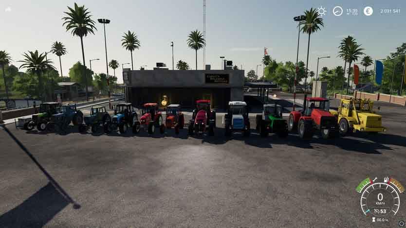 Pack Russian Tractors