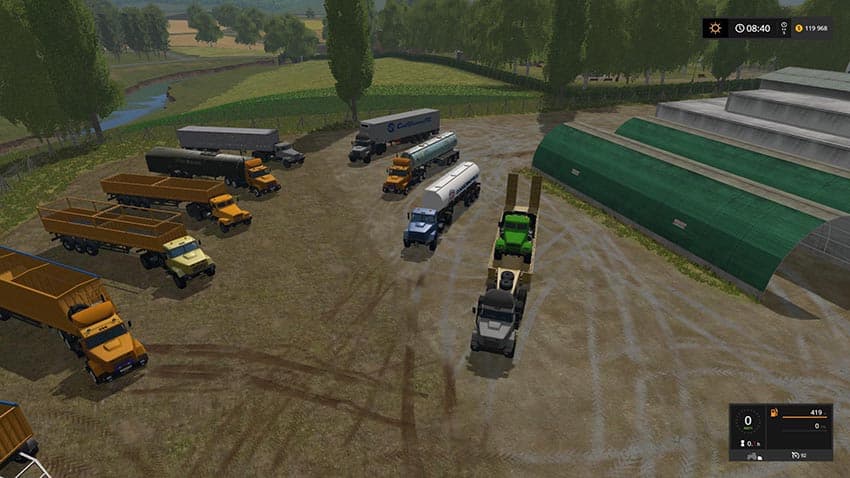 Pack Semi trailers + KraZ 3
