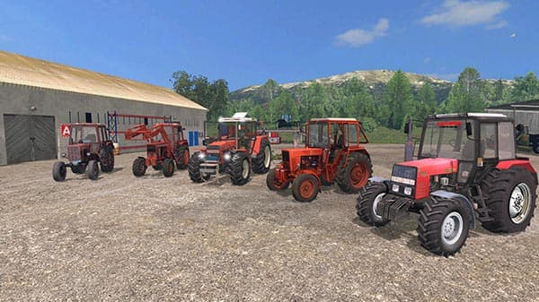 Pack Zetor and MTZ 3