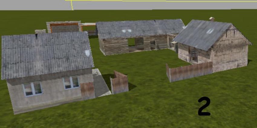 Pack buildings for the map 2