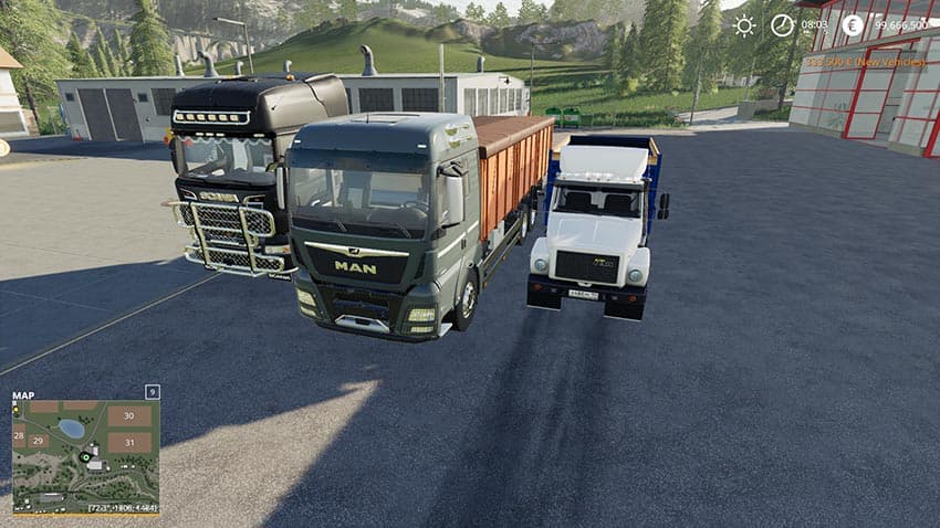 Pack dump trucks with trailers 3