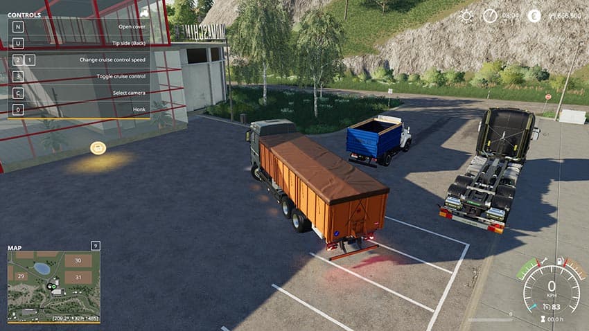 Pack dump trucks with trailers 2
