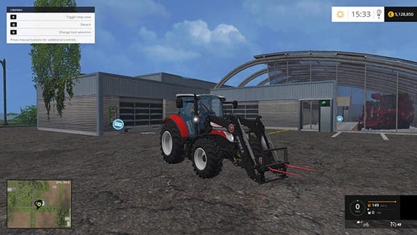 Pack fork Bale