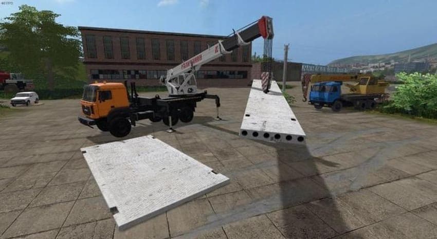 Pack of concrete slabs .0b 3
