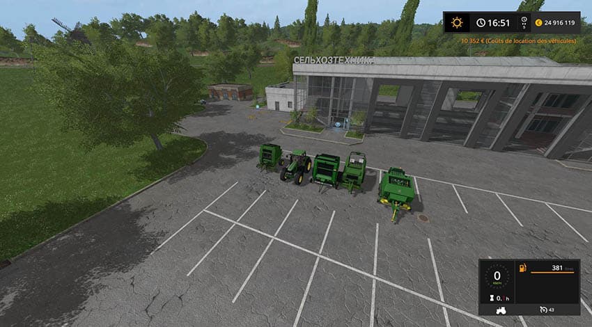Pack outils John Deere