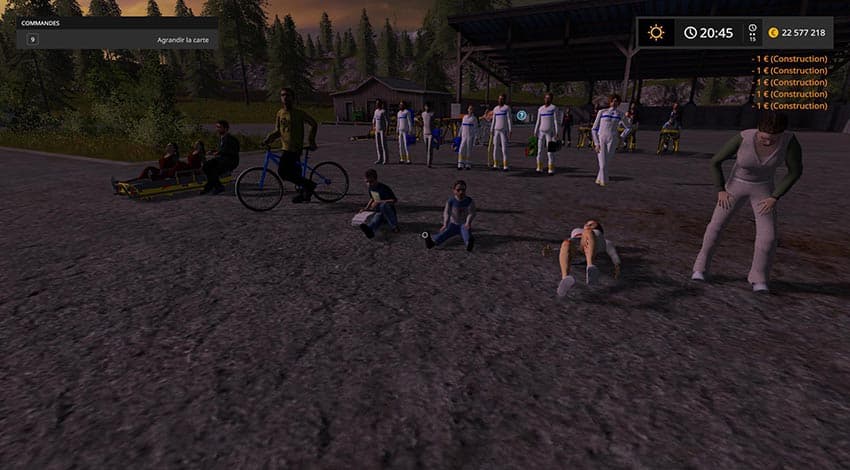 Pack personnages
