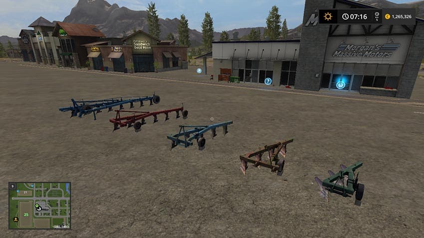 Pack plows PLN 3