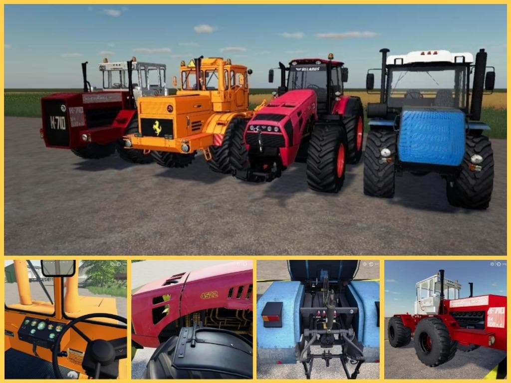 Pack powerful tractors 3
