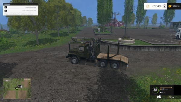 Pack timber trucks URAL 3
