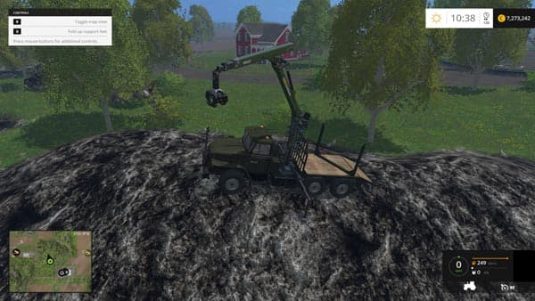 Pack timber trucks URAL 2