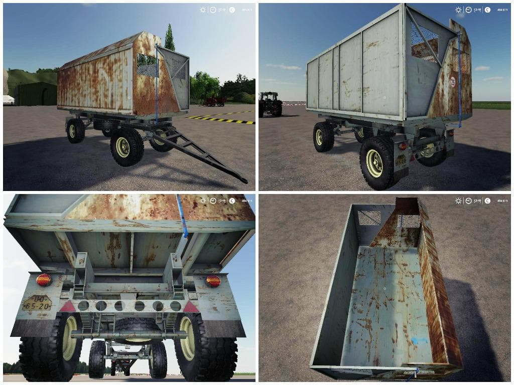Pack trailers for tractor