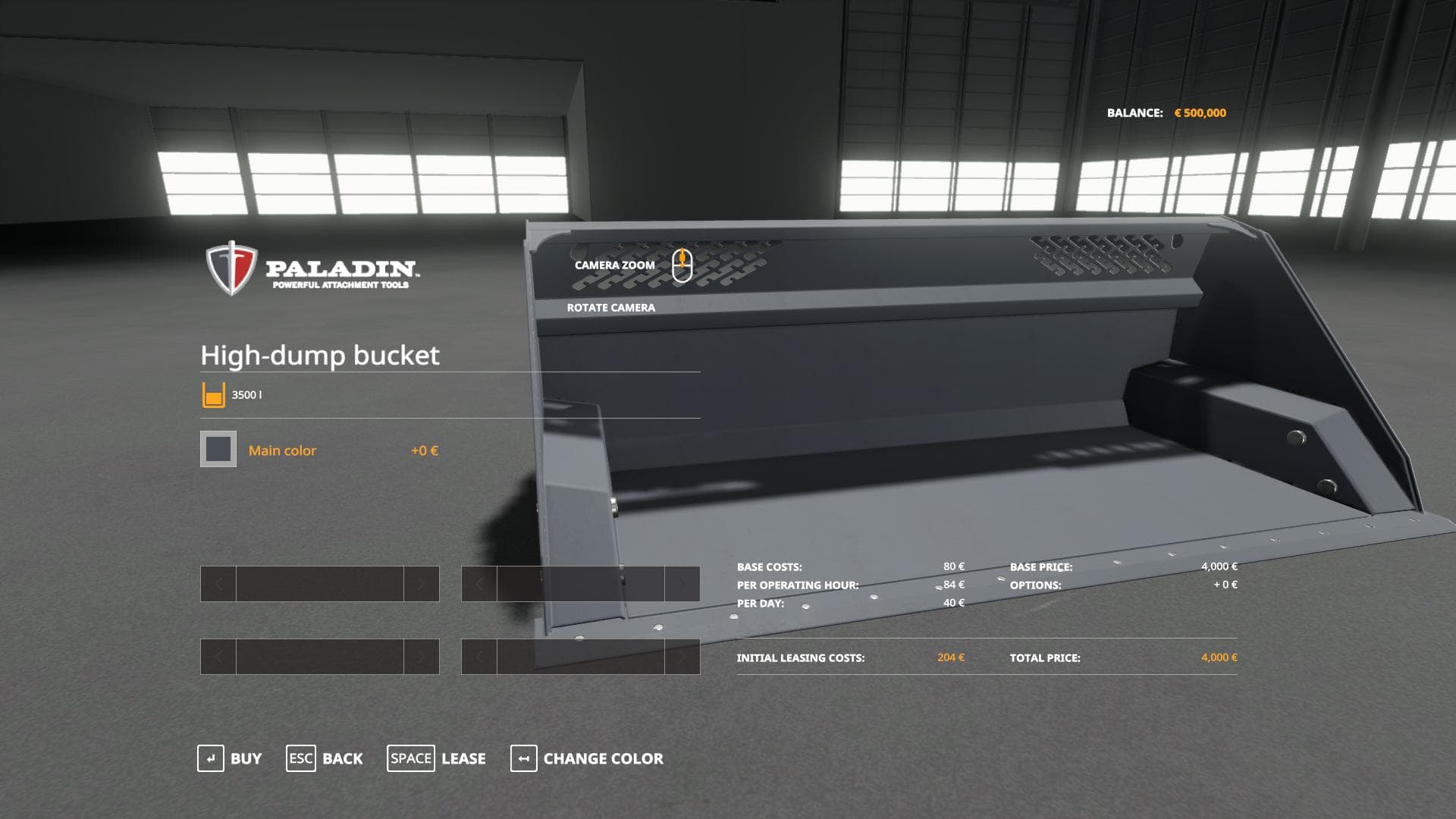 Paladin High Dump Bucket 3