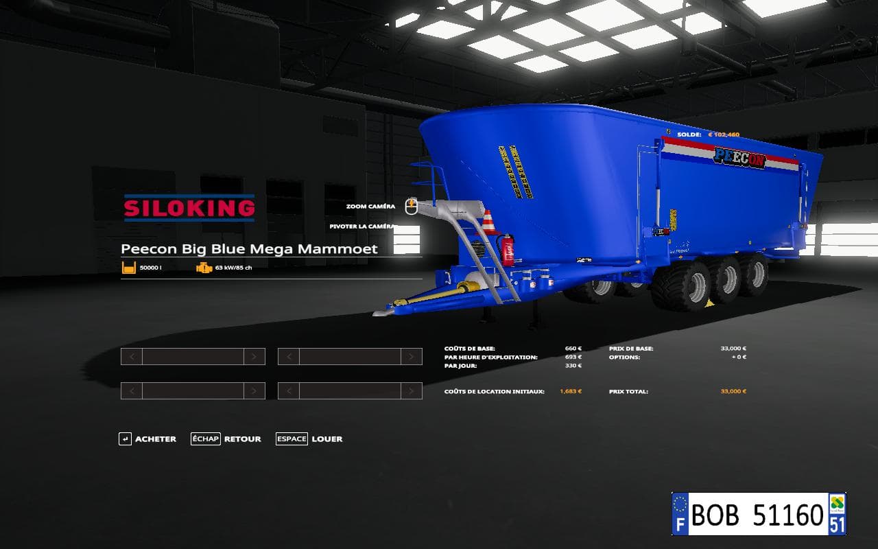 Peecon Big Mixer Wagon